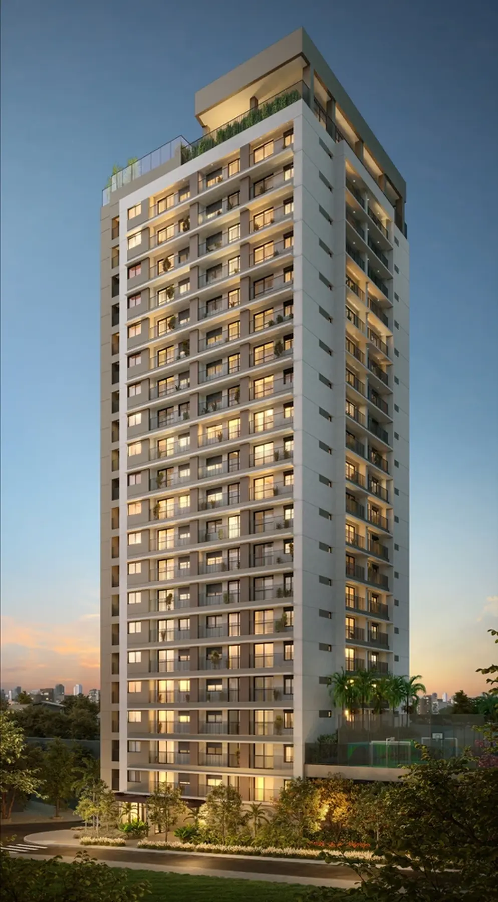 Fachada do Auren Vila Clementino